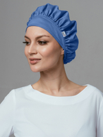 Колпак медицинский женский К-120 темно-голубого цвета Медис