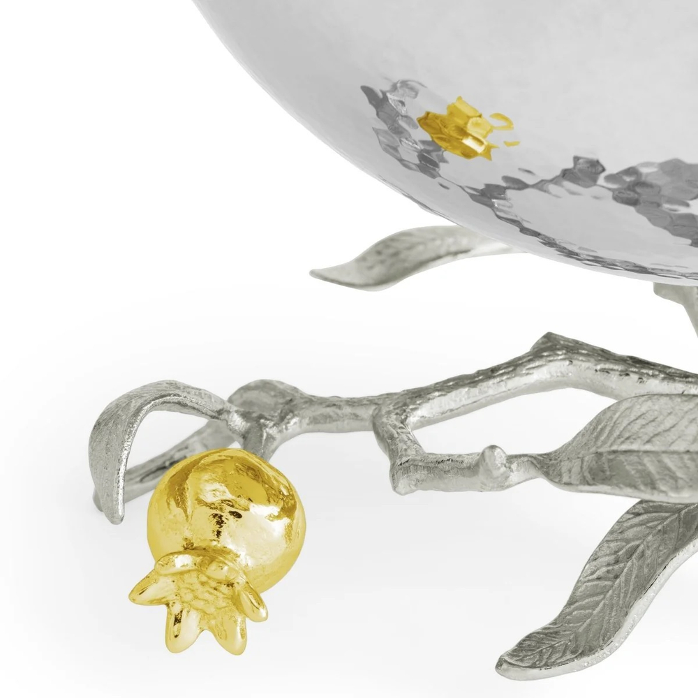 Чаша Michael Aram Pomegranate Silver & Gold (19 см)
