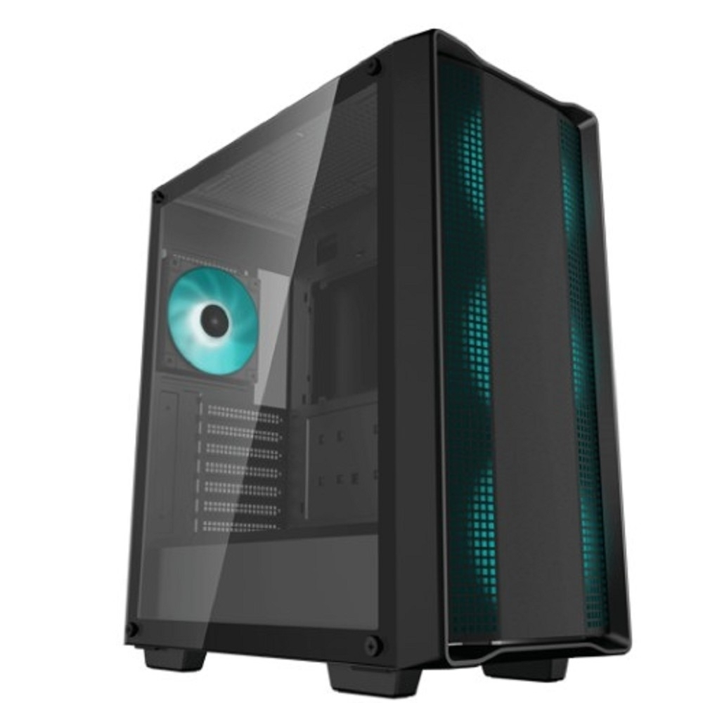 Deepcool CC560 V2 Корпус черный без БП ATX 4x120mm 1xUSB2.0 1xUSB3.0 audio bott PSU [R-CC560-BKGAA4-G-2]
