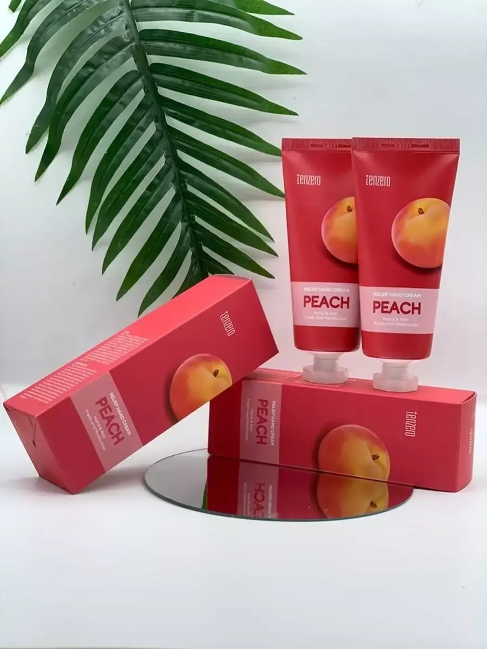 Крем для рук с экстрактом персика TENZERO Relief Hand Cream Peach (100мл)