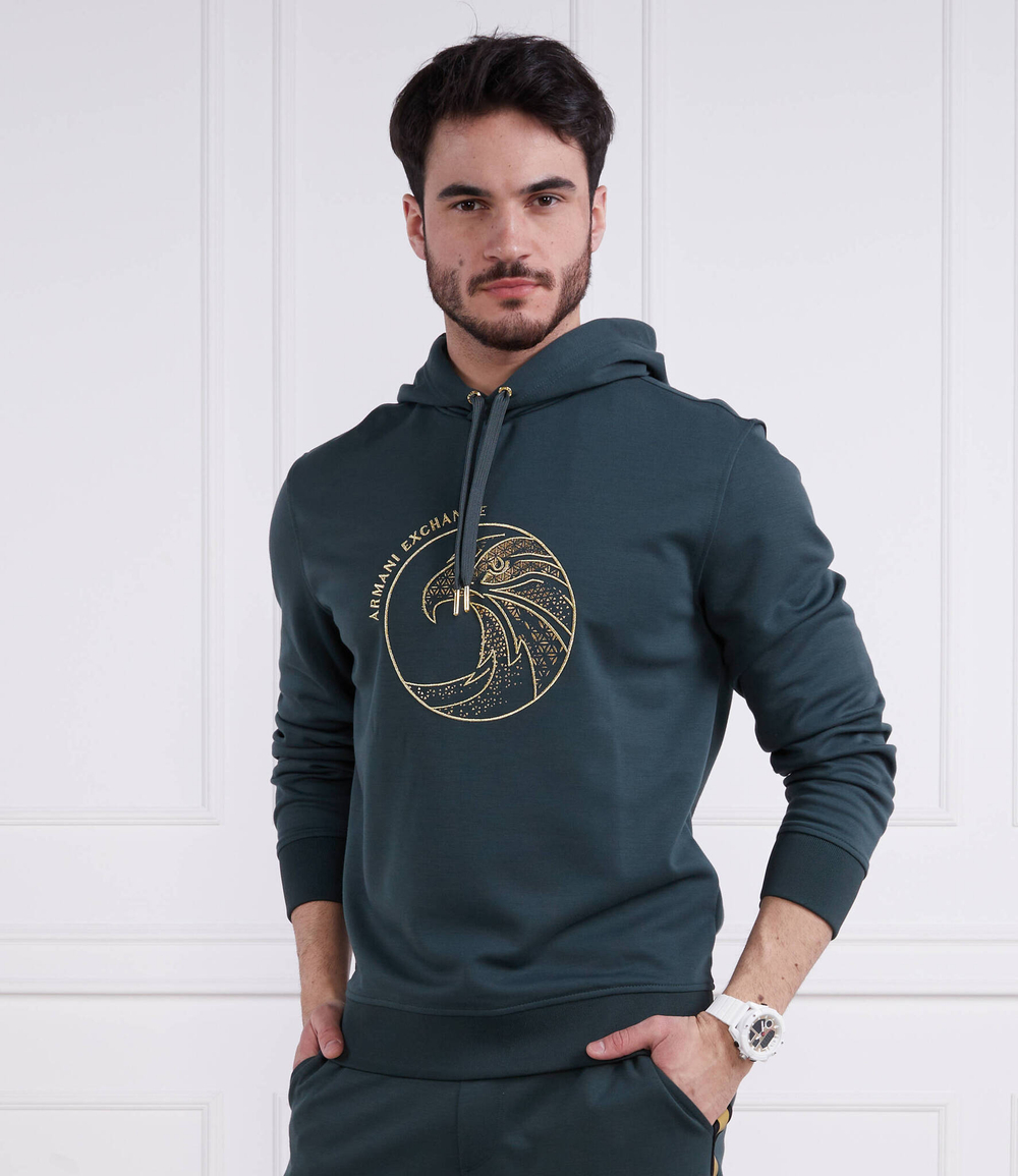Худи Armani Exchange - зеленый(3RZMRB Z9N1Z)