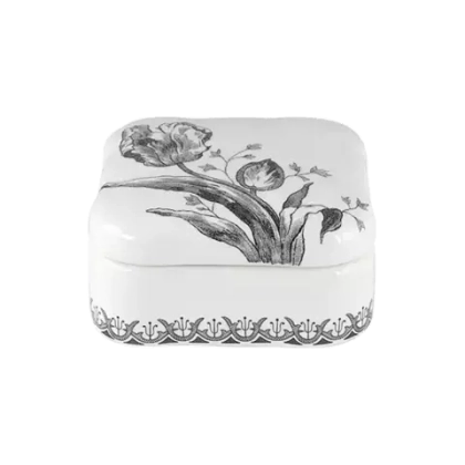 Шкатулка квадратная Gien Tulipes (11 см)