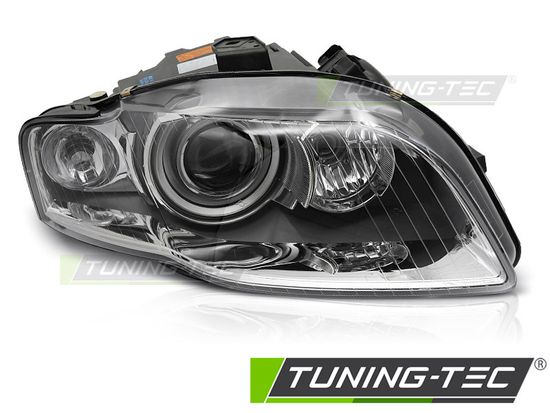 XENON HEADLIGHT CHROME RIGHT SIDE TYC fits AUDI A4 B7 04-08