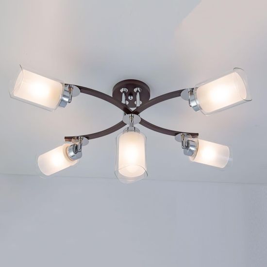 CL156152 Фортуна Венге+Хром Св-к Люстра