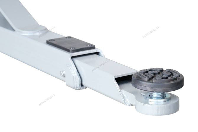 NORDBERG (N4120H1-4B) Подъемник 220V 2х стоечный 4т с верхней синхронизацией, H=4,0 м (синий)