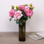 Ваза стеклянная «GREY GLASS» 12*30см, круглая