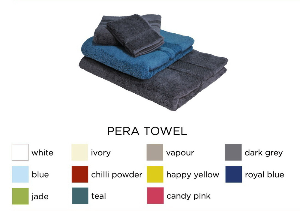 Полотенце 50x100 Hamam Pera серое