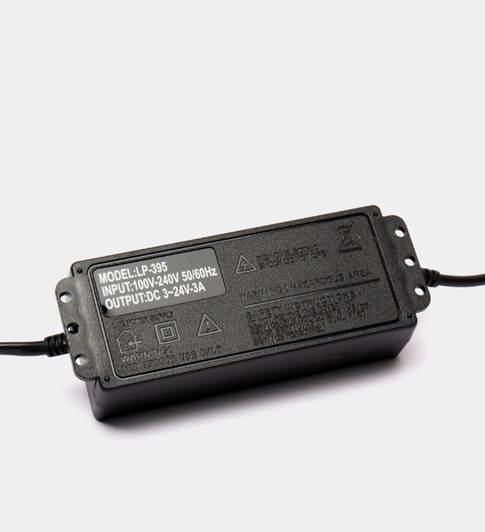 Адаптер LivePower LP395 регулируемый (3-24v/3A/DC5.5мм.)