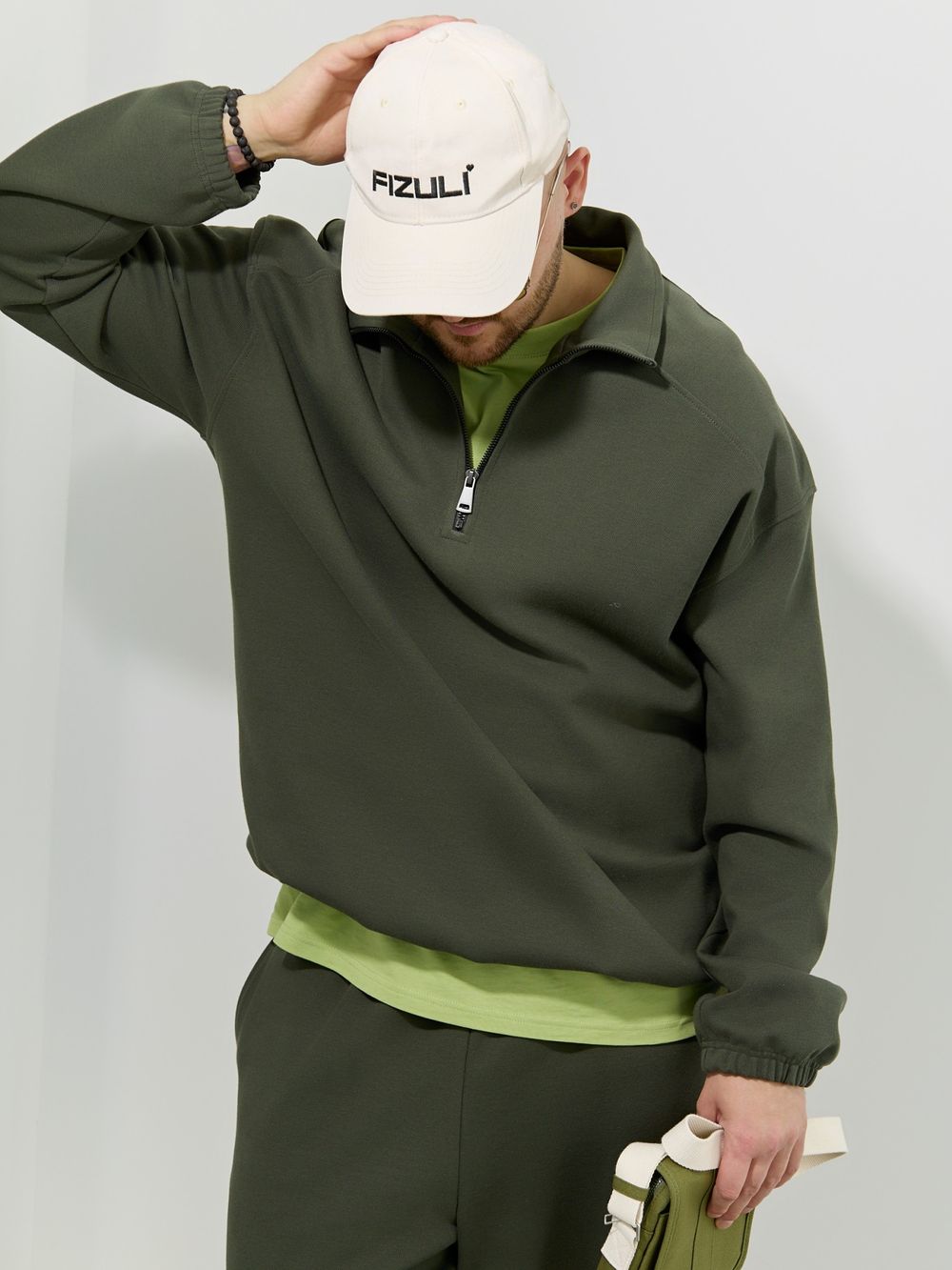 Толстовка мужская Интер-1 Виотекс ХАКИ