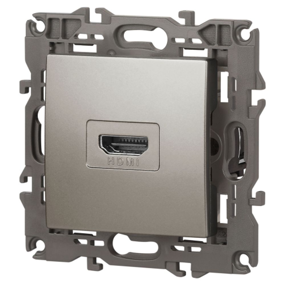 Розетка ЭРА Elegance 14-3114-16 HDMI, титан