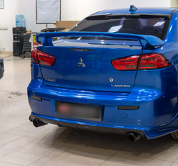 Юбка заднего бампера Zodiac Mitsubishi Lancer 10