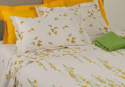 Постельное белье 2 спальное евро макси Mirabello Ginestre белое