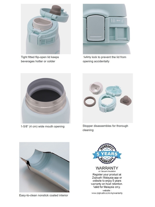 Термос Zojirushi SM-SR60E 0,60 л Mint GP