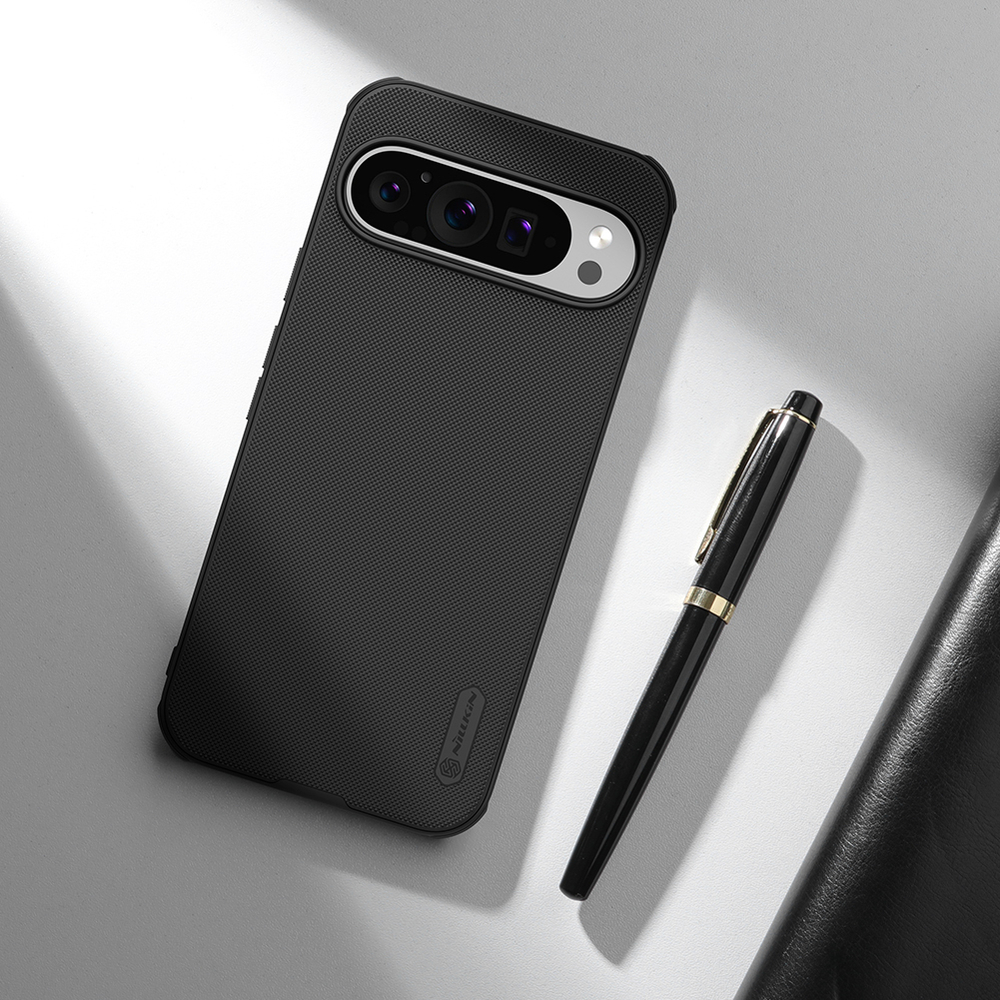 Чехол противоударный от Nillkin c поддержкой зарядки MagSafe для Google Pixel 9 Pro XL, серия Super Frosted Shield Pro Magnetic Case