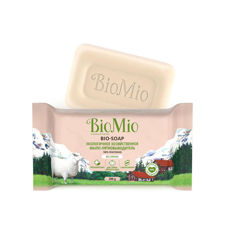 Хозяйственное мыло BioMio Bio-Soap, без запаха, 200 г