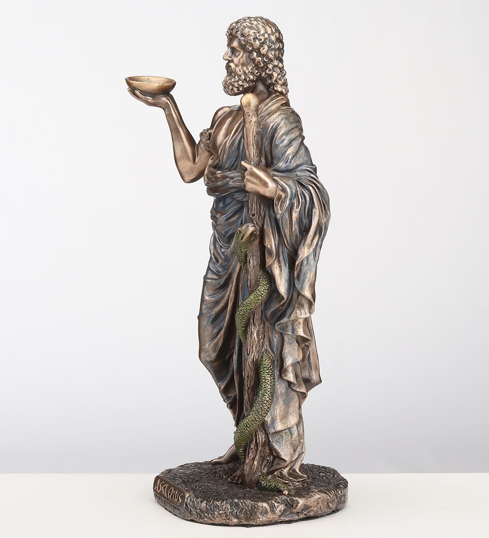 Veronese WS-1320 Статуэтка «Асклепий - бог медицины и врачевания»