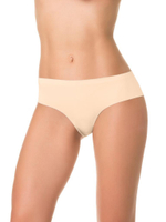 Женские трусики-слипы с лазерной обработкой краев (Размер: XL) (Цвет: молочный)