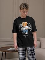 Костюм для мальчика Мишель-3 Виотекс ЧЁРНЫЙ