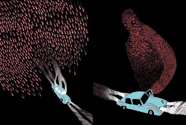 Голубая машинка. Александр Шатохин