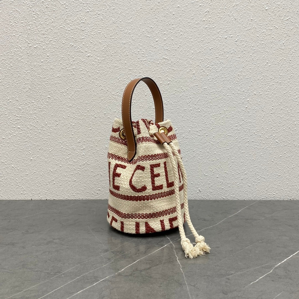 Celine Teen Drawstring Triomphe Bag