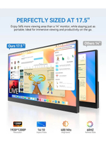 17.5" Портативный игровой монитор UPERFECT UBase17 1920x1200, 60 Гц, IPS