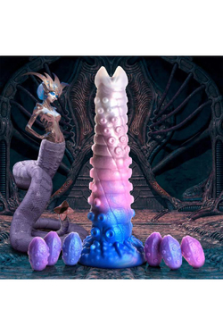 Фантазийный стимулятор Tenta-Queen Ovipositor with Eggs 29.2х7.4 см