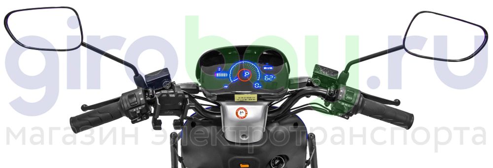 Электроскутер WENBOX U7 1500W (60V/30Ah) - Синий фото №14