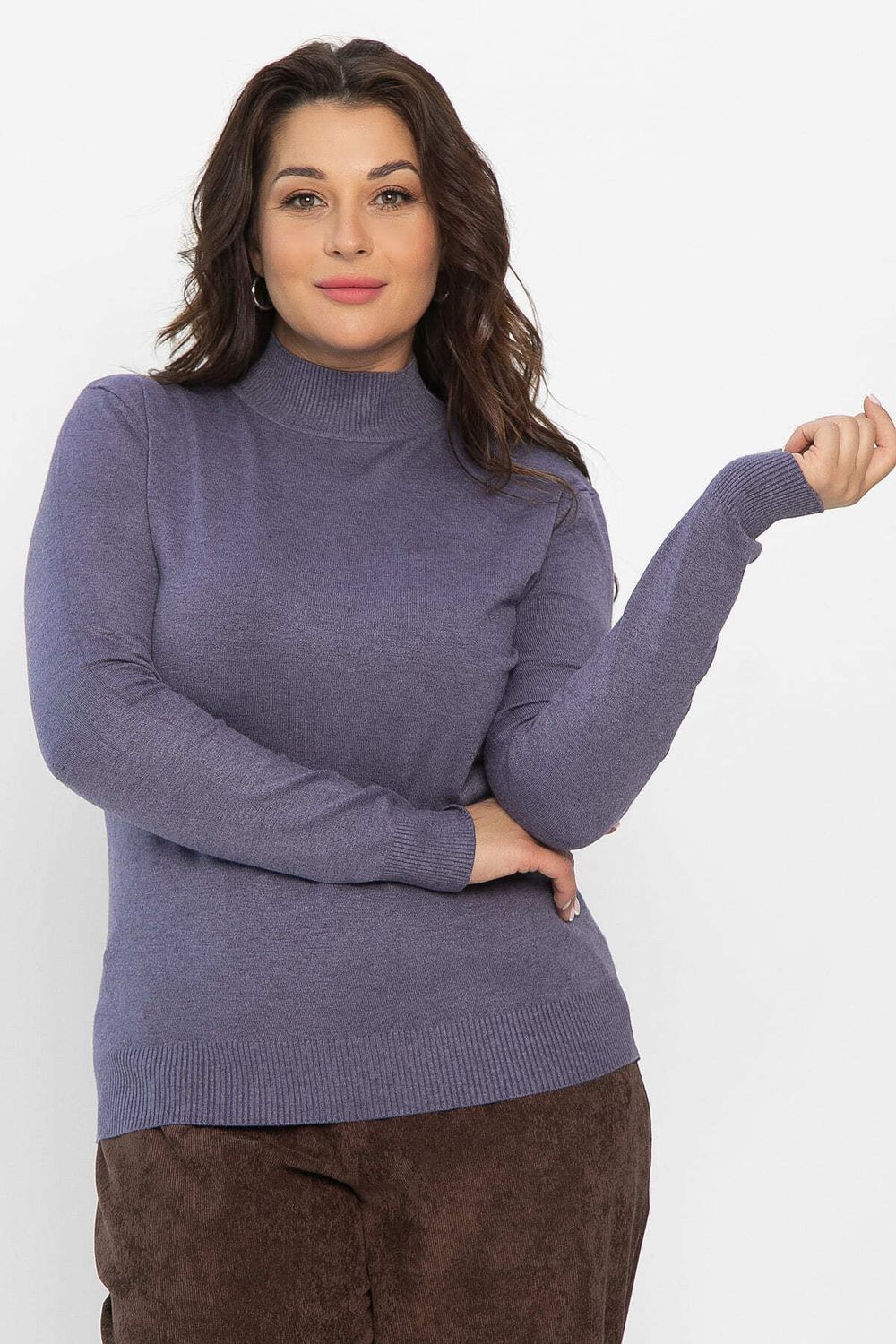 Водолазка Осенняя история (фиолетовая) Б14549-20М LT Collection