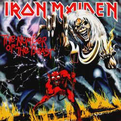 Iron Maiden. The Number Of The Beast (LP) Новая запечатанная виниловая пластинка