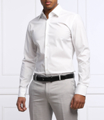 рубашка h-hank-kent-c1-214 BOSS BLACK - белый(50469345)