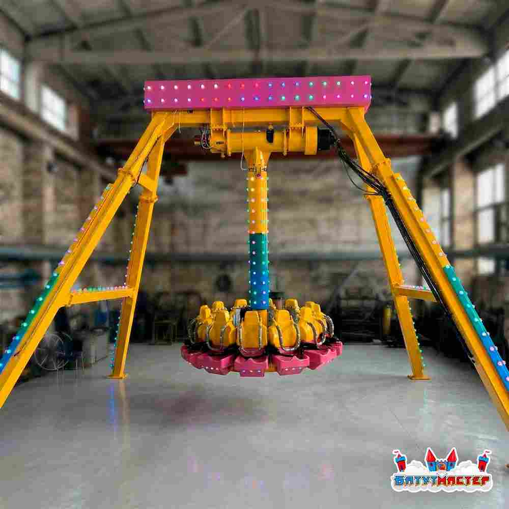 Пятый элемент аттракцион «Звездный маятник», 12 мест, 8×8×5,5 м