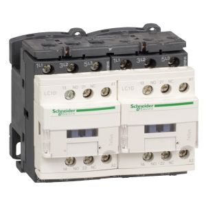 Контактор реверсивный  LC2D09BL  Telm  3P. 9А. АС3. 1НО+1НЗ. кат. 24В. DC