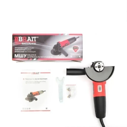 Углошлифовальная машина ( болгарка ) УШМ BRAIT 125/950 ( 950 Вт, 125 мм,11000 об/мин )