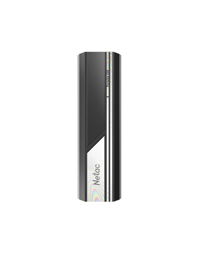 Ssd накопитель Netac ZX10 2TB USB 3.2 Gen 2 Type-C External SSD, R/W up to 1050/1050MB/s, with USB C to A cable and 10Gbps USB C to C cable 5Y wty