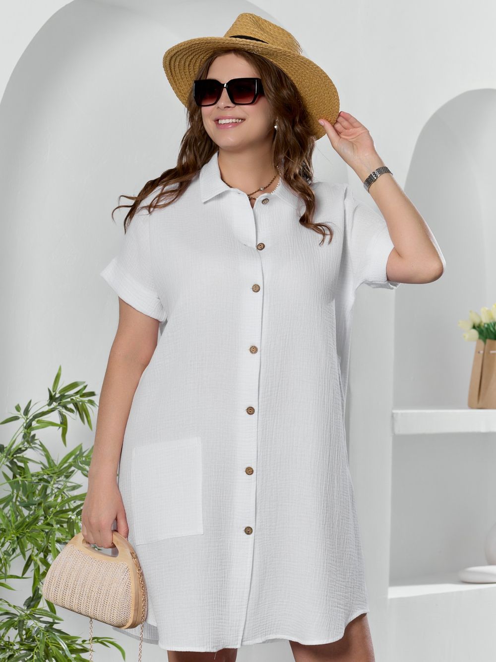 Платье Вуаль-5 Виотекс БЕЛЫЙ