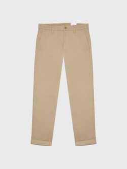 Брюки Calvin Klein Tapered Leg Cropped Chinos Travertine - 30