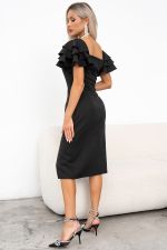 Платье Рафаэлла (черный) Р11-1238 Nikol