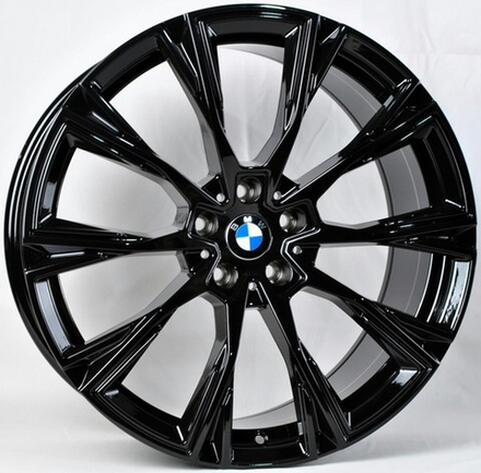 Автодиск STUTTGART 8.5x20/5x112 ET27 D66.6 (TS1130F) BLACK FRONT