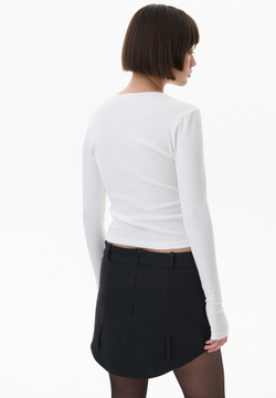 Лонгслив WHT