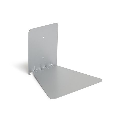 Полка книжная conceal, 13x13x14 см, серебристая