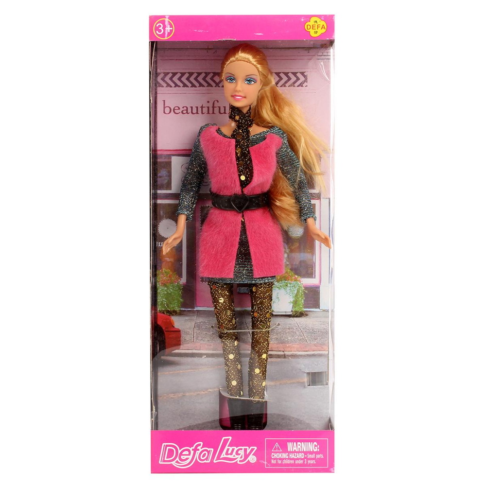 Кукла тип Модель 32см с аксесс.в ассорт.коробка 8273 (Defa Lusy)