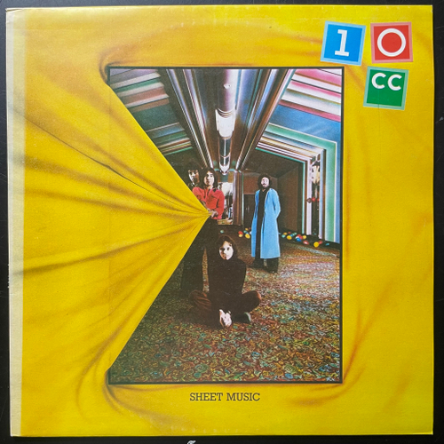10cc ‎– Sheet Music (Англия 1974г.)