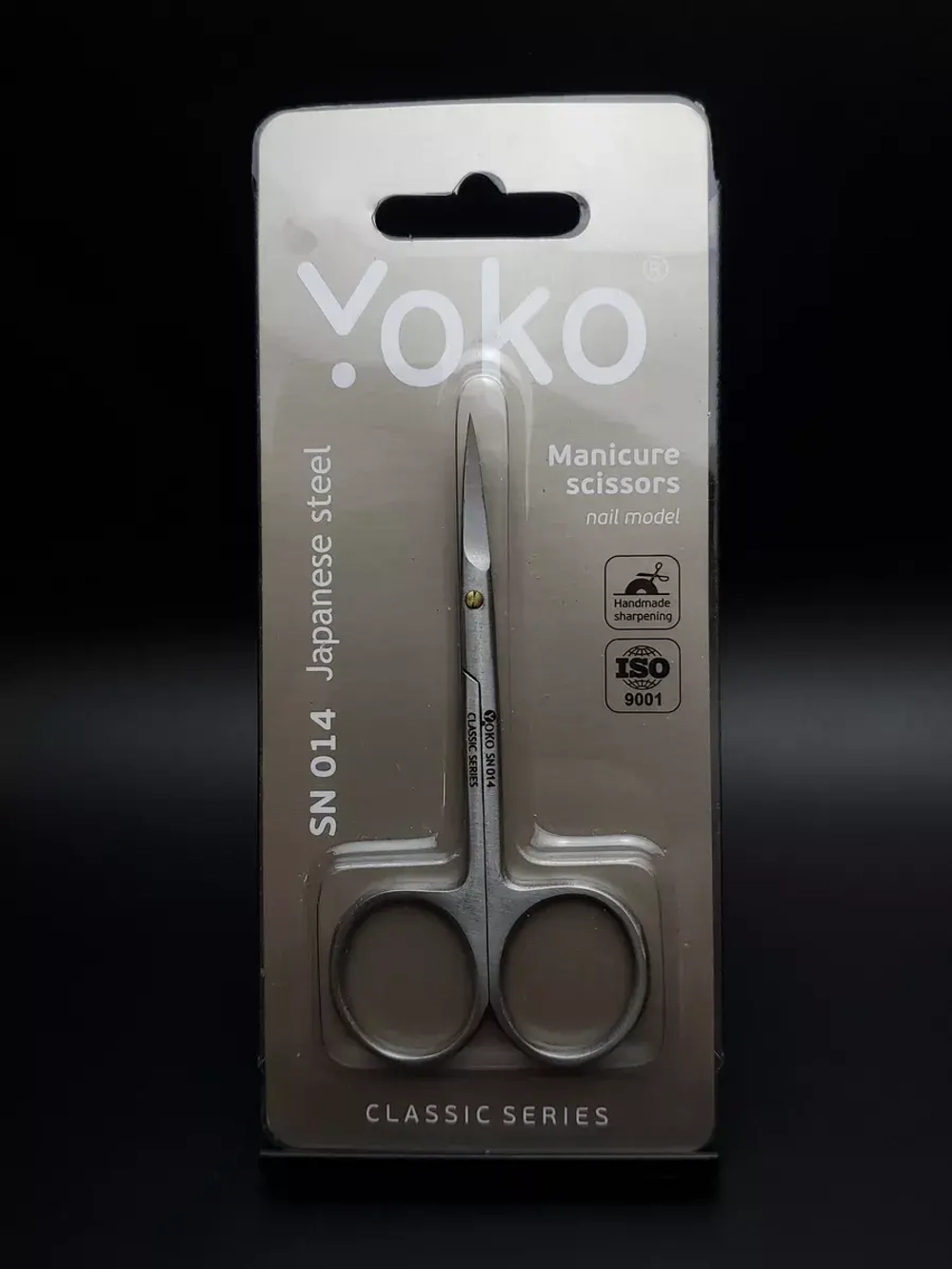 Ножницы yoko маникюрные изогнутые для кутикул
