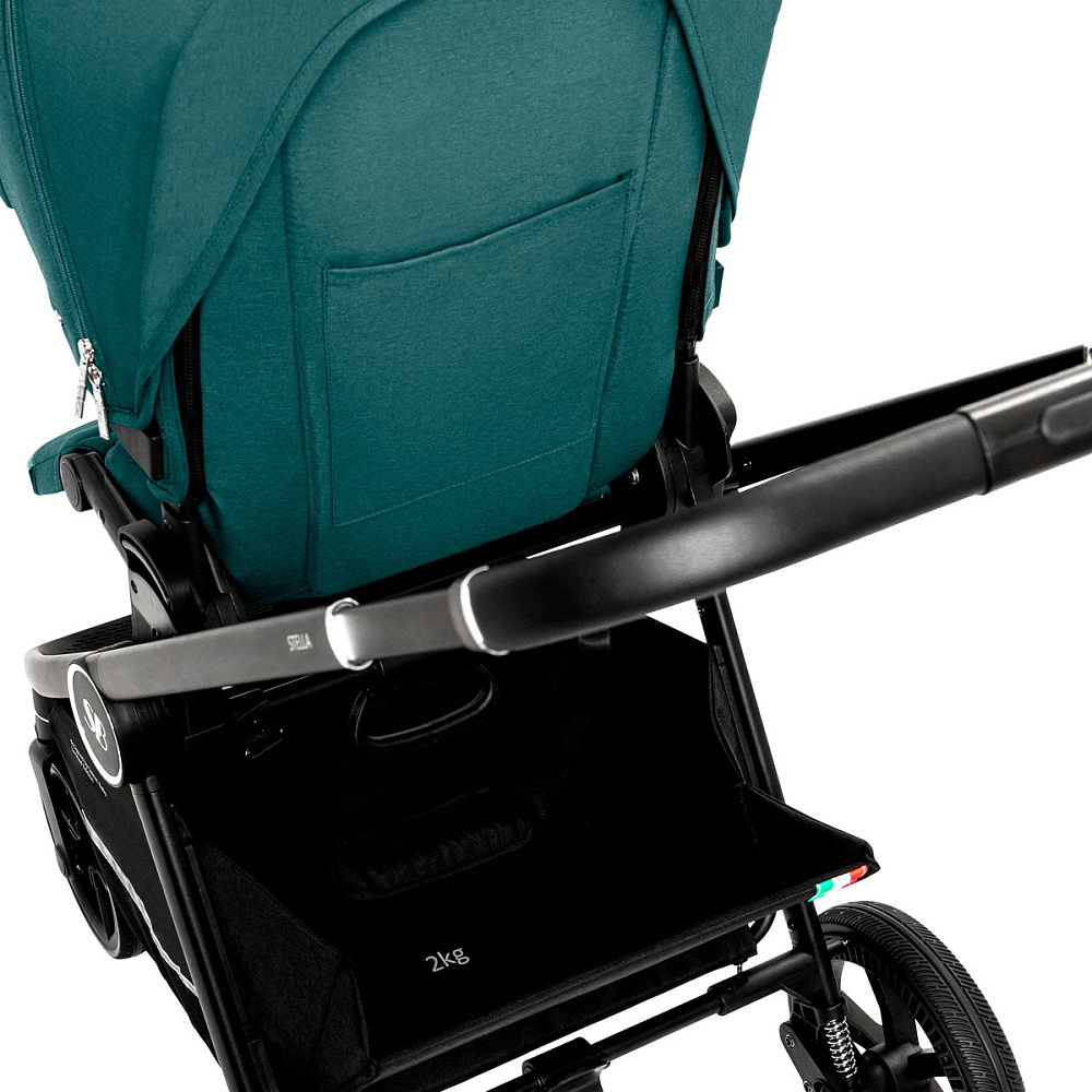 Коляска 3 в 1 Sweet Baby Stella + автокресло Premier Grey Green