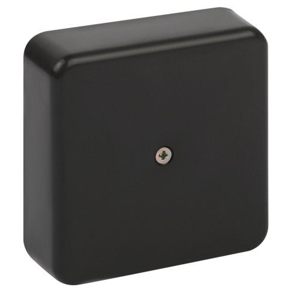 Коробка распаячная 75х75х20мм без клеммы IP40 черн. BS-B-75-75-20 Эра Б0061803 Коробка распаячная 75х75х20мм без клеммы IP40 черн. BS-B-75-75-20 Эра Б0061803