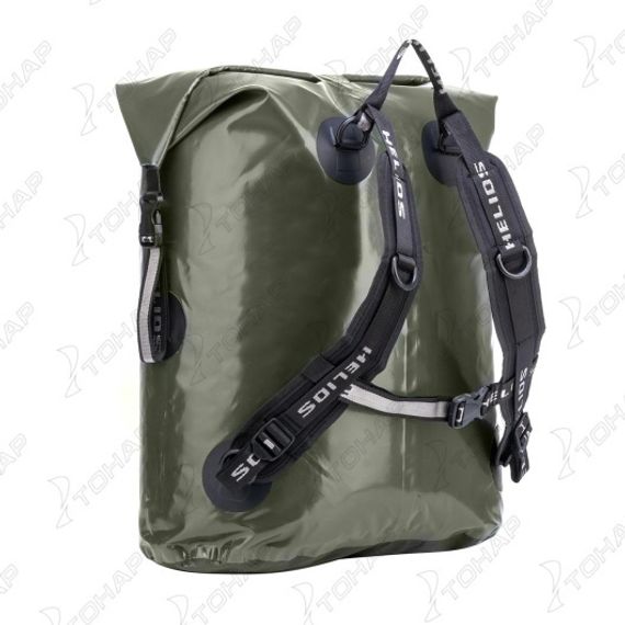 Герморюкзак 60 л (ПВХ, хаки/черный) (HS-GR-60-HB) Helios