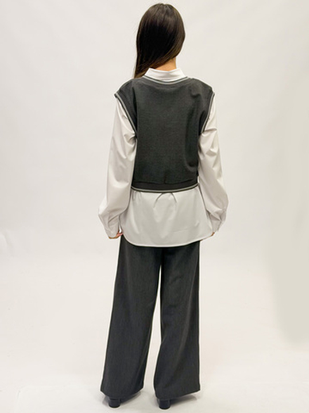 Жилет школьный для девочки 11-14 лет Fleur de Vie