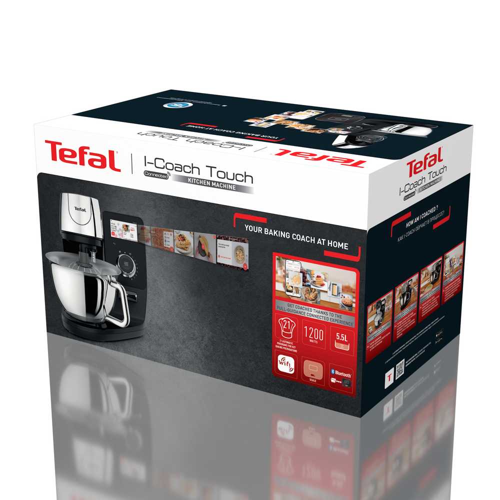 Кухонная машина Tefal I-Coach Touch QB951DF0 + аксессуары XF651038