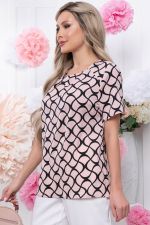 Блуза "Нильда" (пыльная роза) Б5762 LT Collection