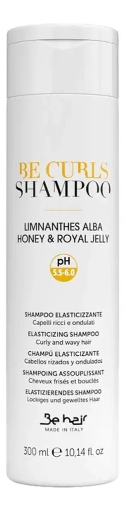 Be Hair Шампунь для вьющихся и волнистых волос с медом - Be Curls Shampoo Elasticizing